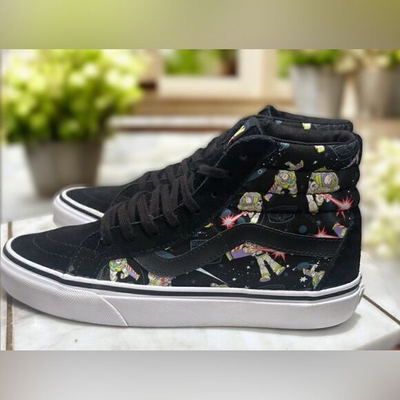 Vans x Disney Toy Story Sk8 Hi Buzz Lightyear Sneakers Limited Edition Size 6 Me - Picture 6 of 16